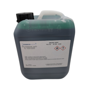 Compatible Matthews ® SCP 1700A - Encre verte - Bidon 5L